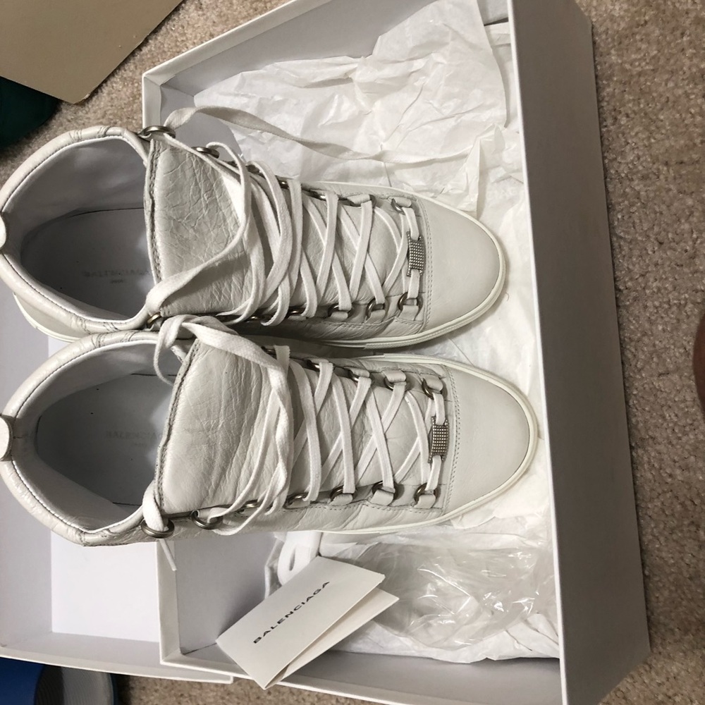Balenciaga Arenas WHITE***SOLD*** - Picture 5 of 6